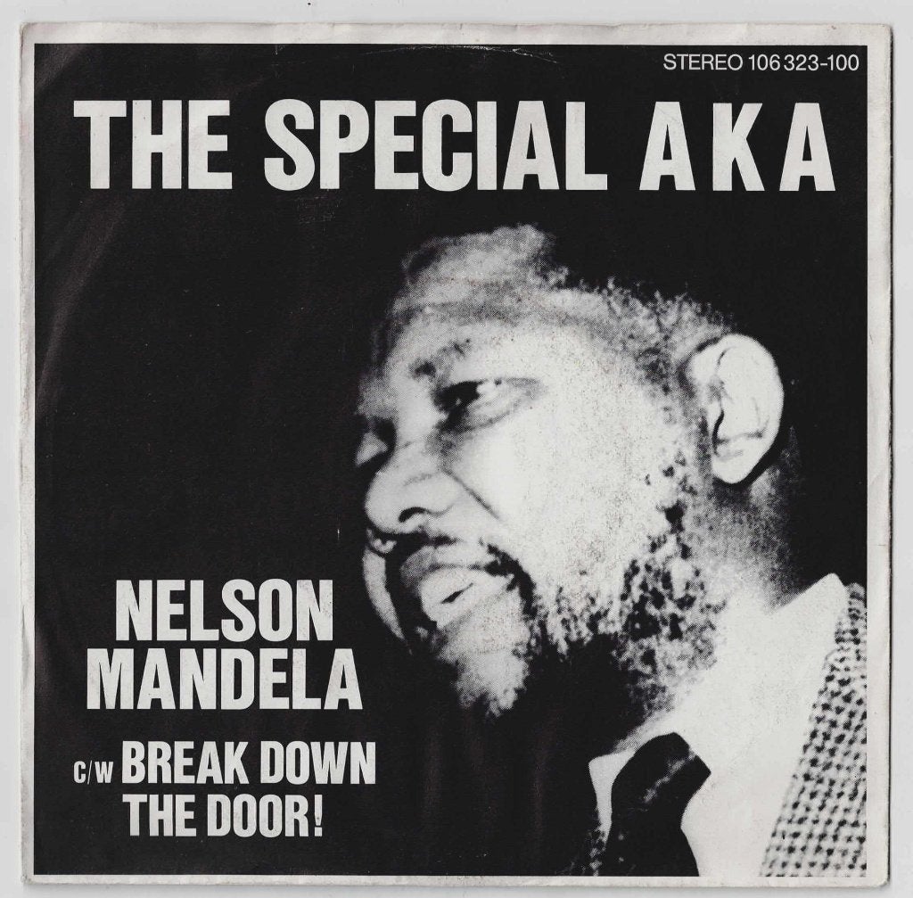 The Special Aka - Nelson Mandela - Break Down The Door, Enlèvement ou Envoi, 7 inch, Reggae et Ska, Utilisé