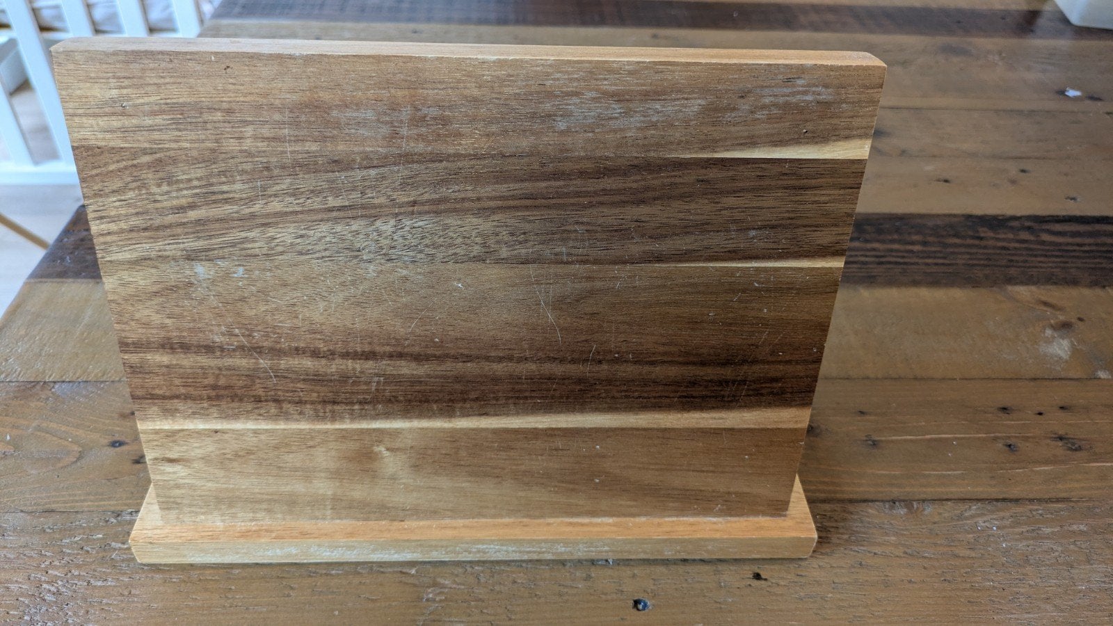 Messenblok magnetisch hout, Ophalen, Gebruikt, Hout