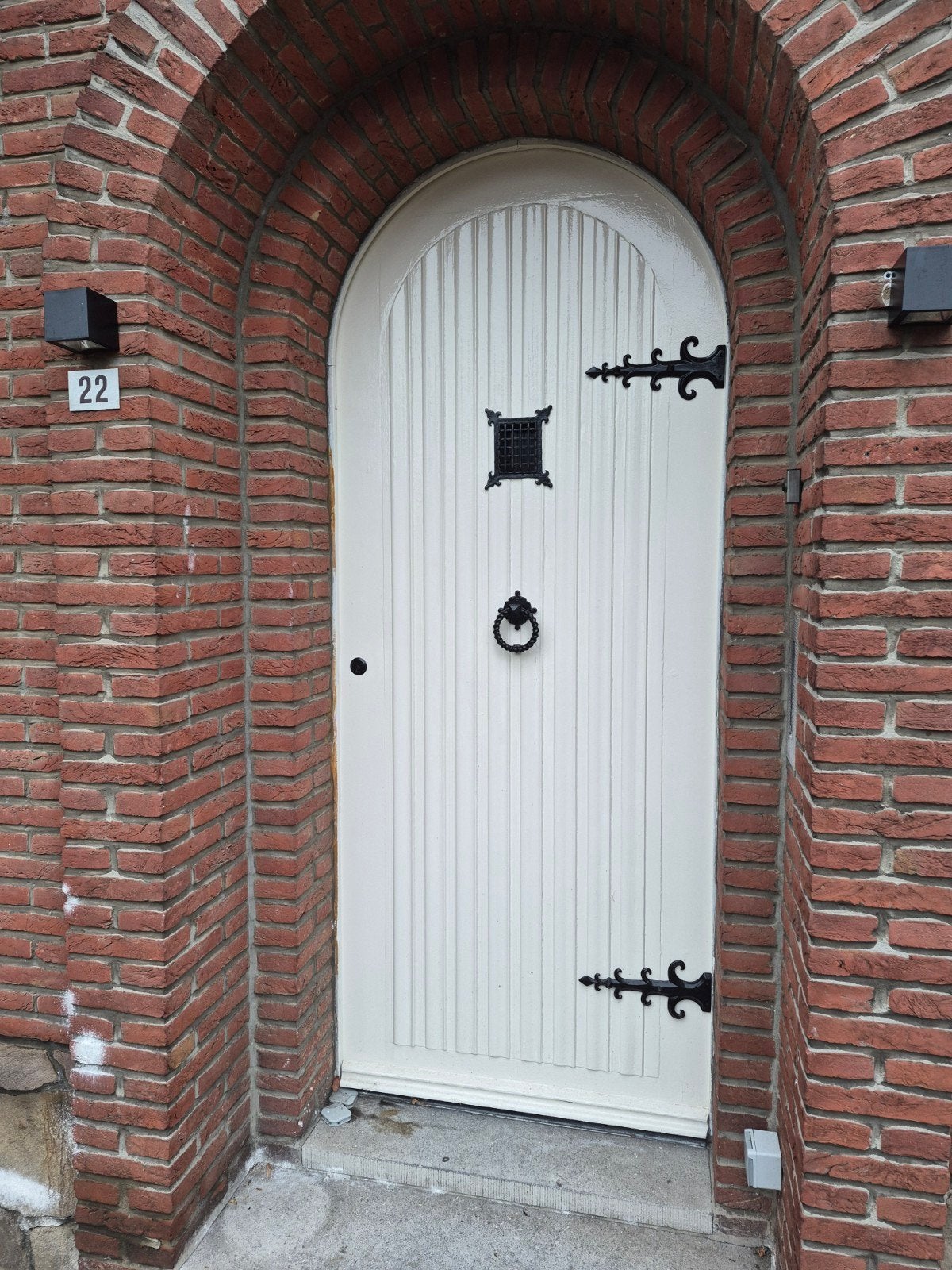 voordeur hout, Ophalen, Hout