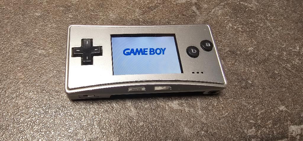 Gameboy micro gris, Consoles de jeu & Jeux vidéo, Jeux | Nintendo Game Boy, Utilisé, Enlèvement ou Envoi