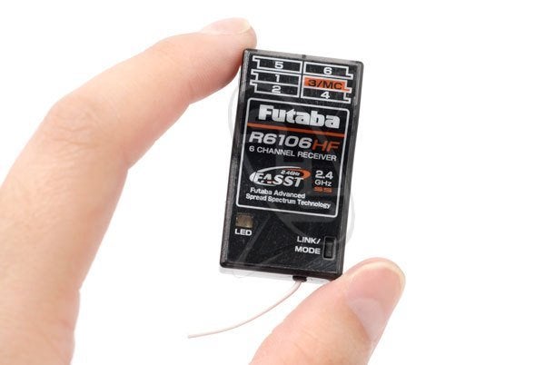Futaba R6106HF ontvanger - 6 kanalen - 2.4 Ghz, Ophalen of Verzenden, Zo goed als nieuw, Overige merken