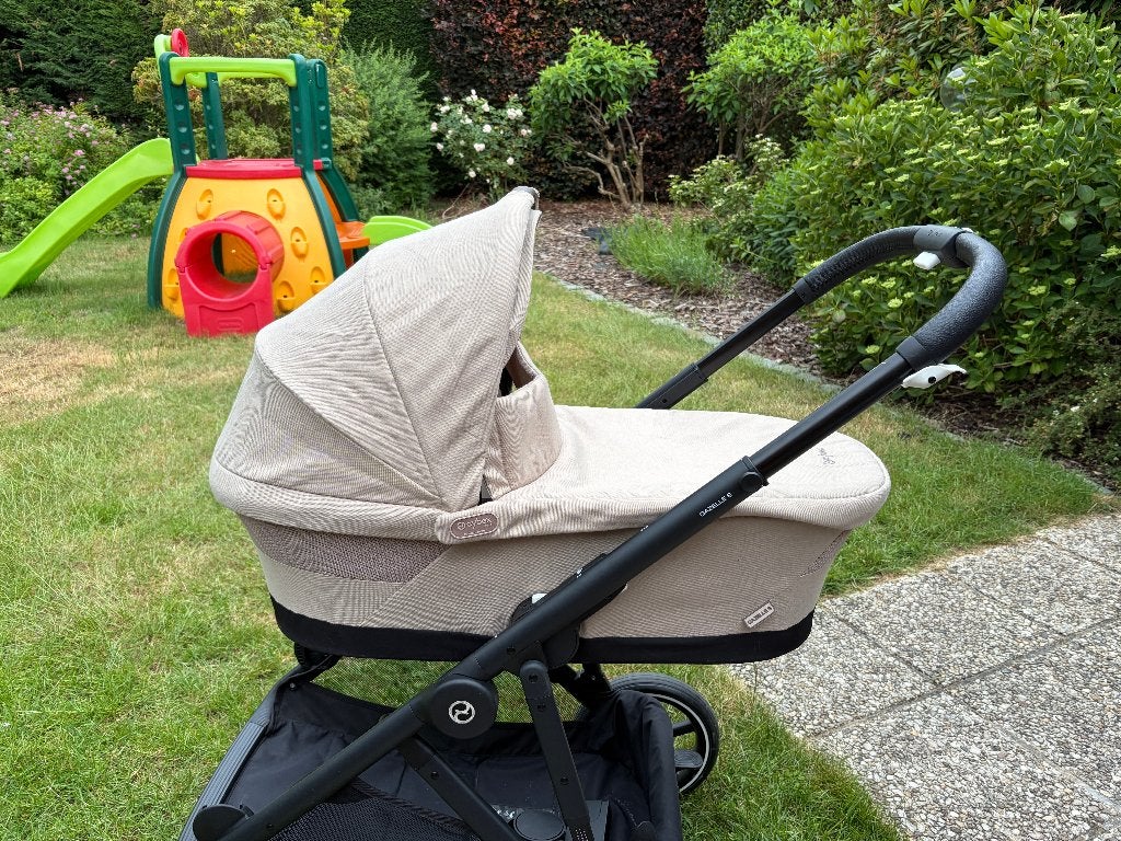Reiswieg van Cybex Gazelle S Gold Line  Almond Beige, Ophalen, Gebruikt, Kinderwagen, Overige merken