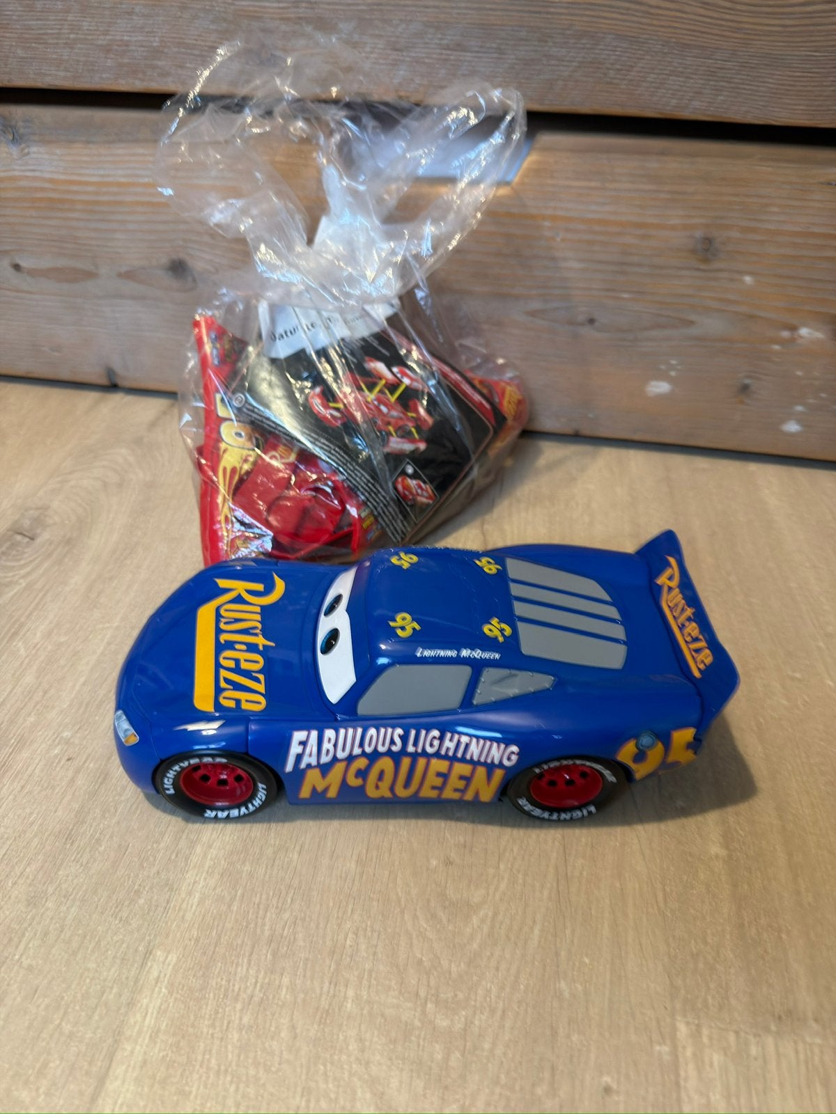 Cars McQueen, Verzamelen, Disney, Ophalen of Verzenden, Zo goed als nieuw