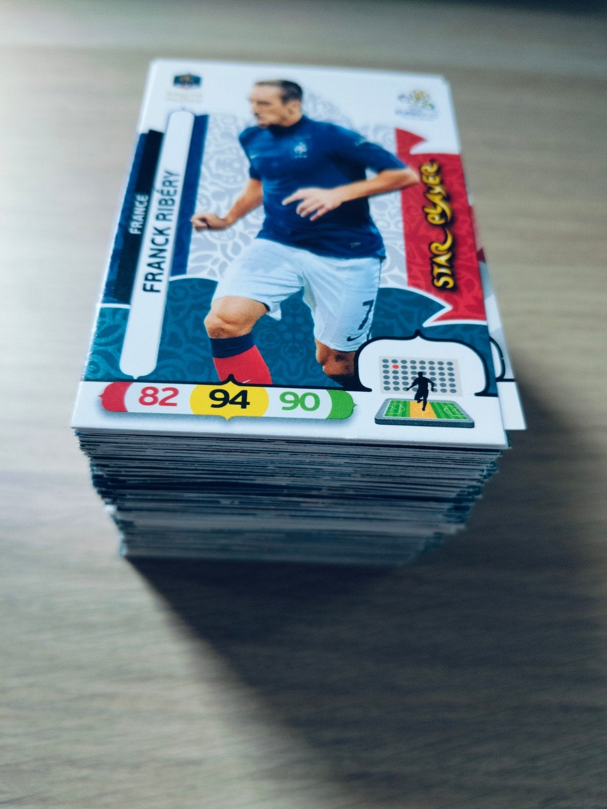159 verschillende Panini kaarten Euro 2012, Collections, Enlèvement ou Envoi