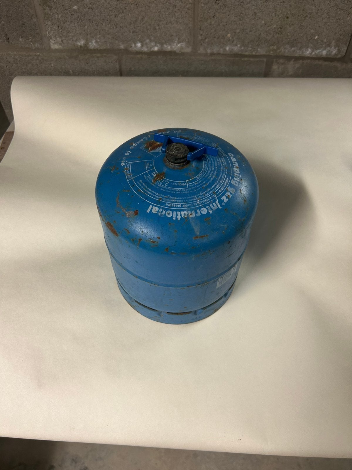 Campinggaz 907 lege fles ideaal voor inruil, Ophalen, Gebruikt