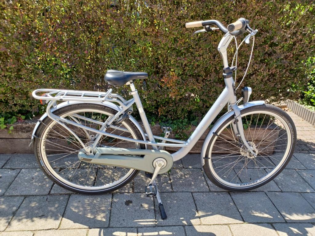 Batavus moederfiets mamafiets familiefiets, Fietsen en Brommers, Fietsen | Dames | Moederfietsen, Gebruikt, Batavus, Velgrem, Dubbele standaard