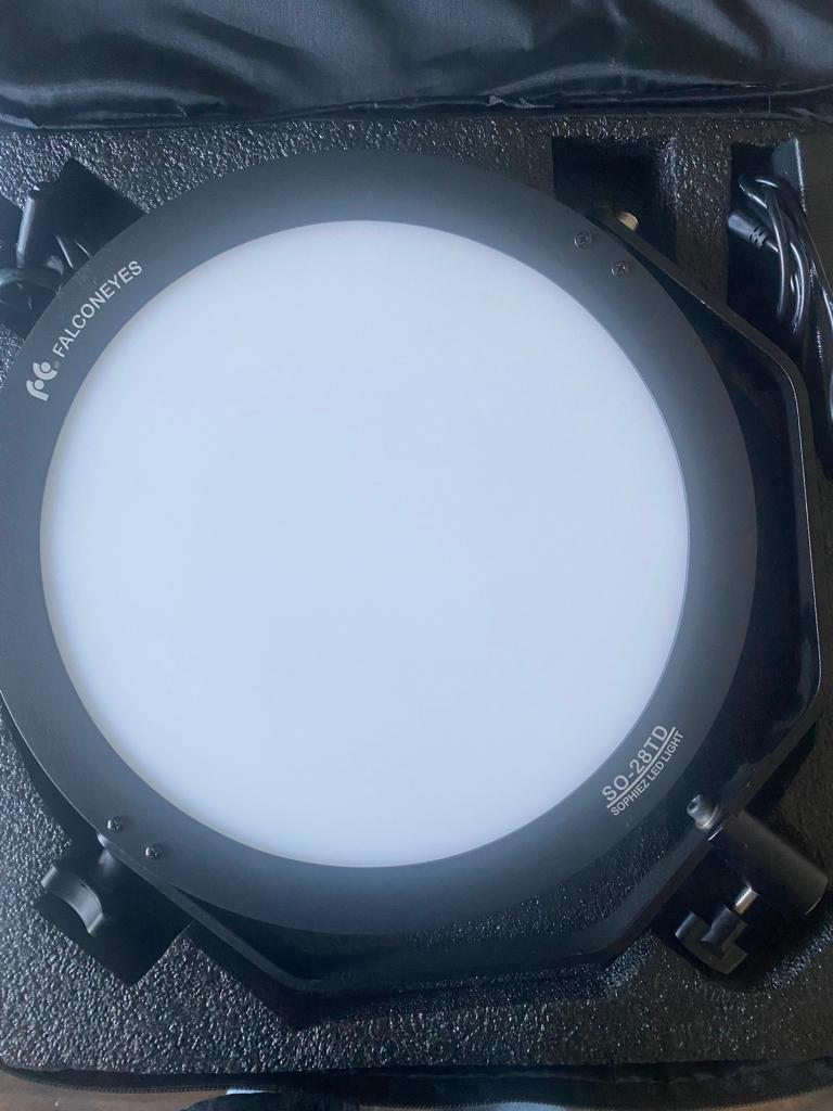 Falcon Eyes SO- 3000-5600K studio Sophiez -lampen set, Ophalen, Zo goed als nieuw, Lamp of Flitsset