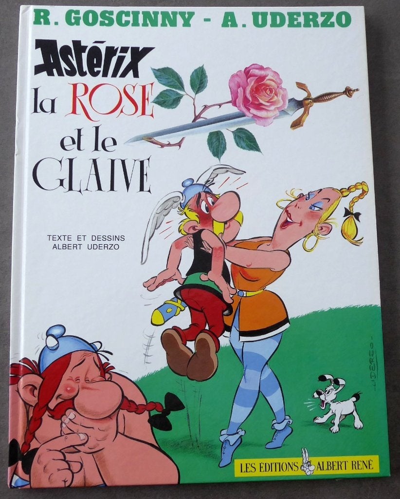 BD "Astérix" Tome 29 : La Rose et le Glaive - EO 1991 cotée, Boeken, Stripverhalen, Gelezen, Ophalen of Verzenden