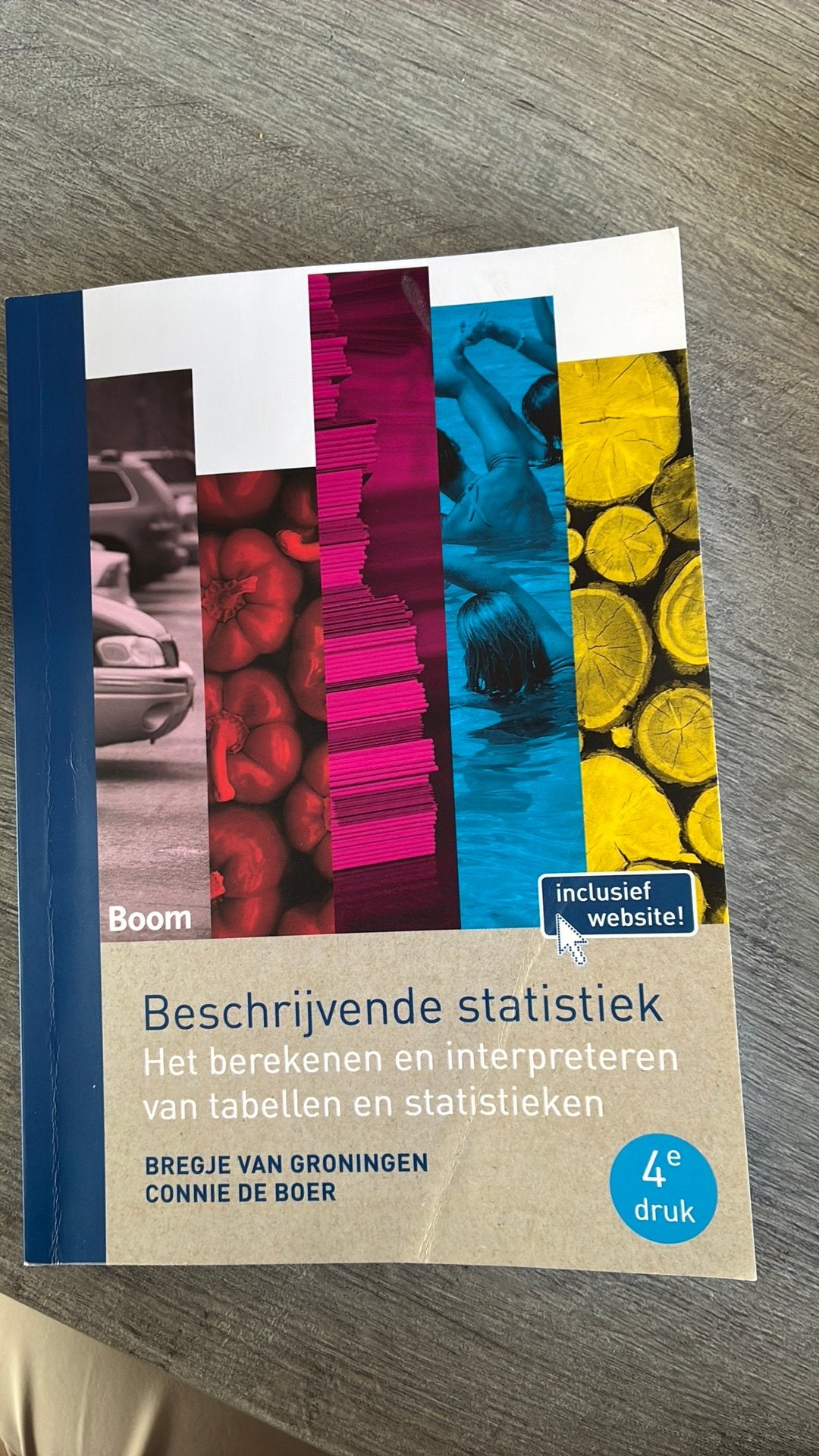 Connie van Boer - Beschrijvende statistiek, Boeken, Ophalen, Connie van Boer; Bregje van Groningen