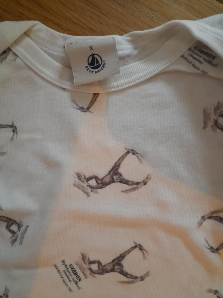 Rompertjes / body's petit bateau nieuwstaat maat 67, Kinderen en Baby's, Babykleding | Maat 68, Zo goed als nieuw, Jongetje of Meisje