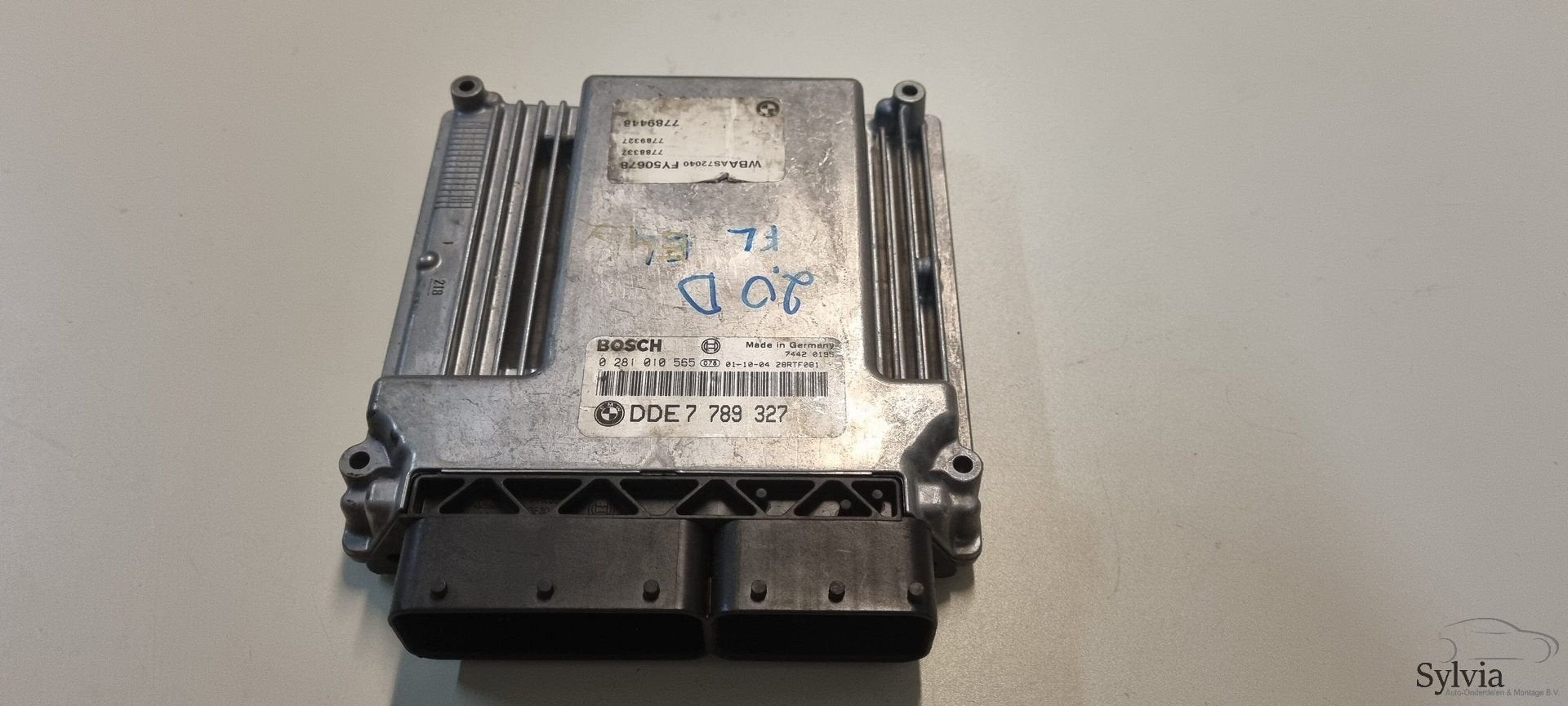 Motorcumputer ECU DDE BMW 3-serie E46 M47N 7789327, -, Utilisé, -, -