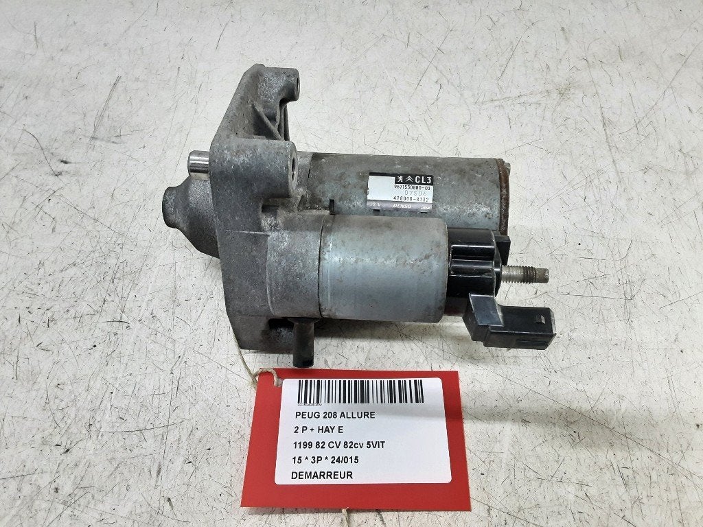 DÉMARREUR 208 I (CA / CC / CK / CL) (9671530880-03), Kontakt-peugeot@peugeot.com, Utilisé, Peugeot Deutschland GmbH, Bahnhofsplatz
65423  Rüsselsheim, DE