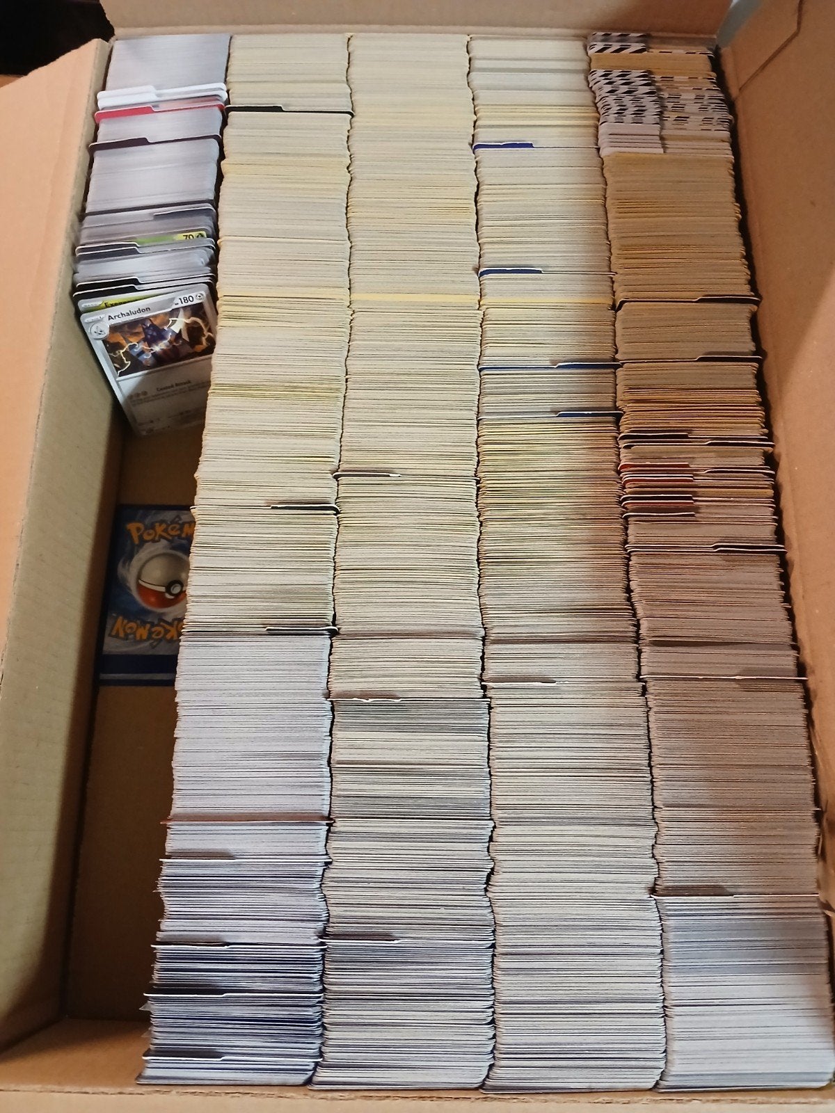 pokemon lot meer dan 11.000 -+ kaarten, Ophalen of Verzenden, Gebruikt, Meerdere kaarten, Foil
