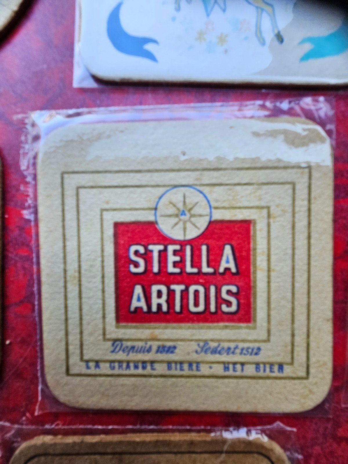 Oude bierviltjes stella artois, Ophalen of Verzenden, Stella Artois