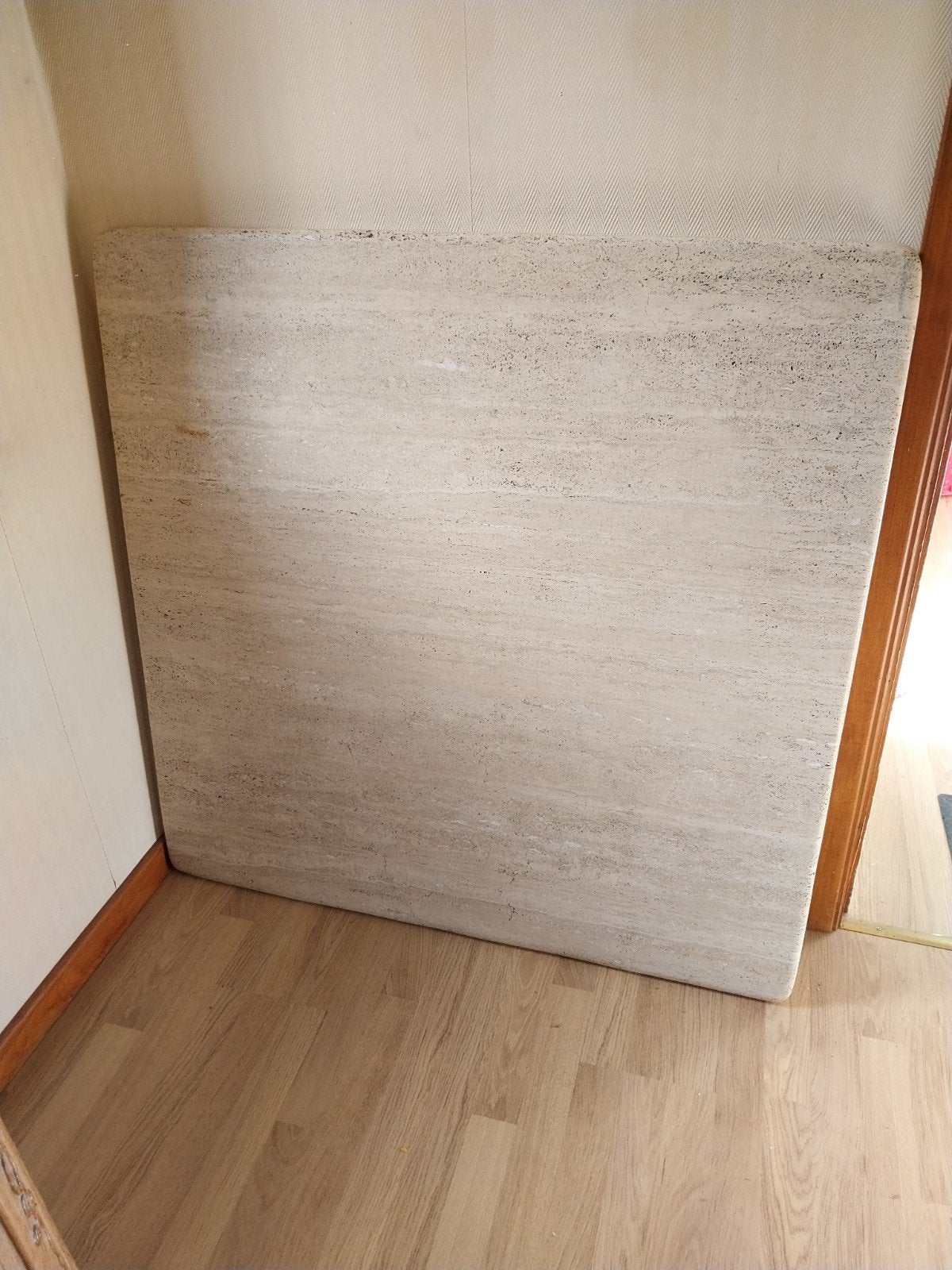XXL bolster salontafel, Ophalen