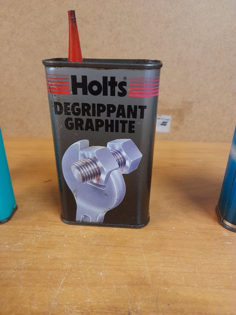 ancienne burette huile vide holts graphite, Enlèvement ou Envoi, Utilisé, Autres types