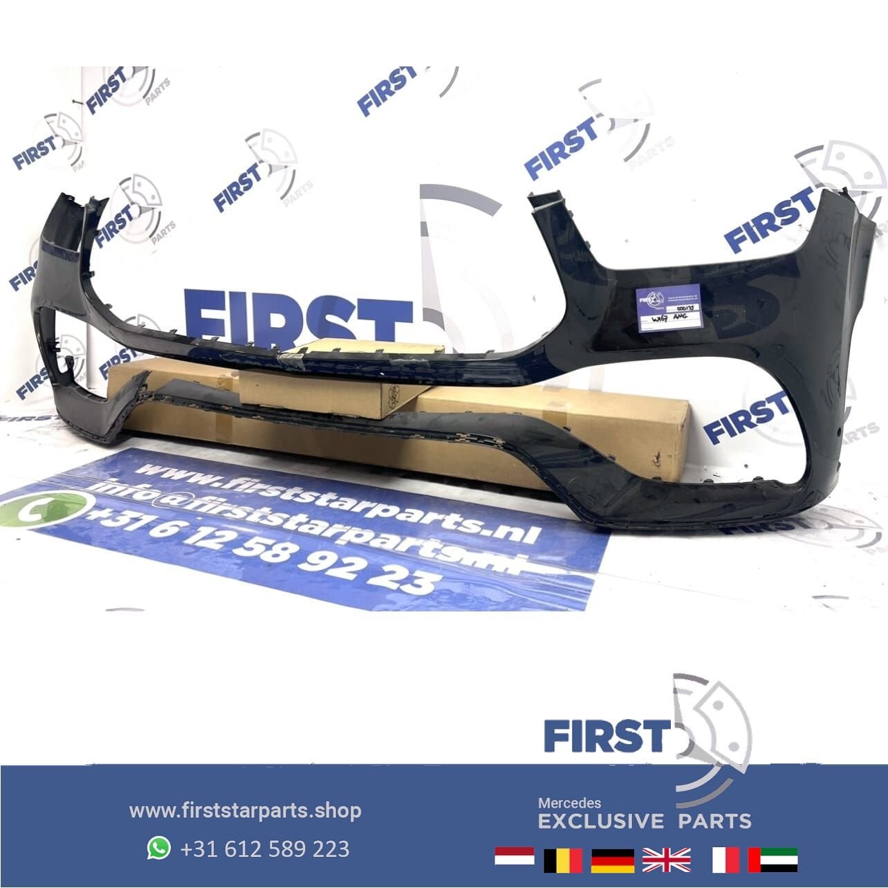 W167 V167 C167 GLE AMG VOORBUMPER zwart wit grijs blauw etc, Utilisé, -, Avant, -
