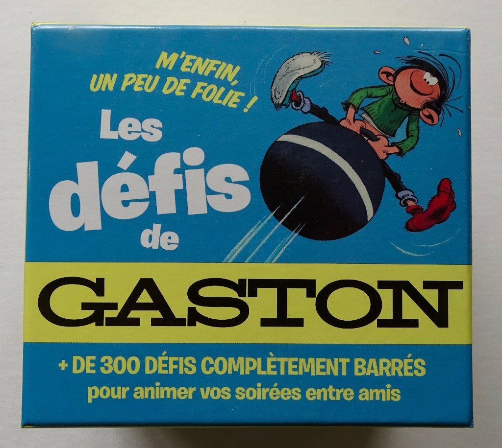 Jeu Gaston Lagaffe, Enlèvement, Comme neuf