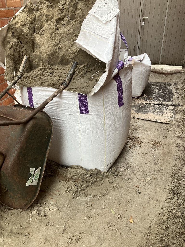 rijn / Lommel zand 1/2 m3 gratis ophalen, Ophalen, Metselzand