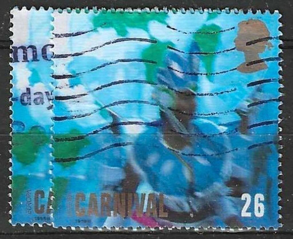 Grande-Bretagne 1998 - Yvert 2053 - Dance Festival (ST), Envoi, Affranchi