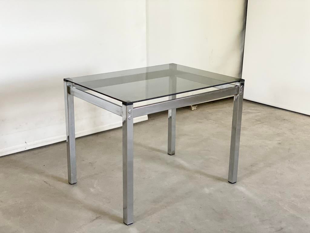 Vintage chroom sidetable, Ophalen