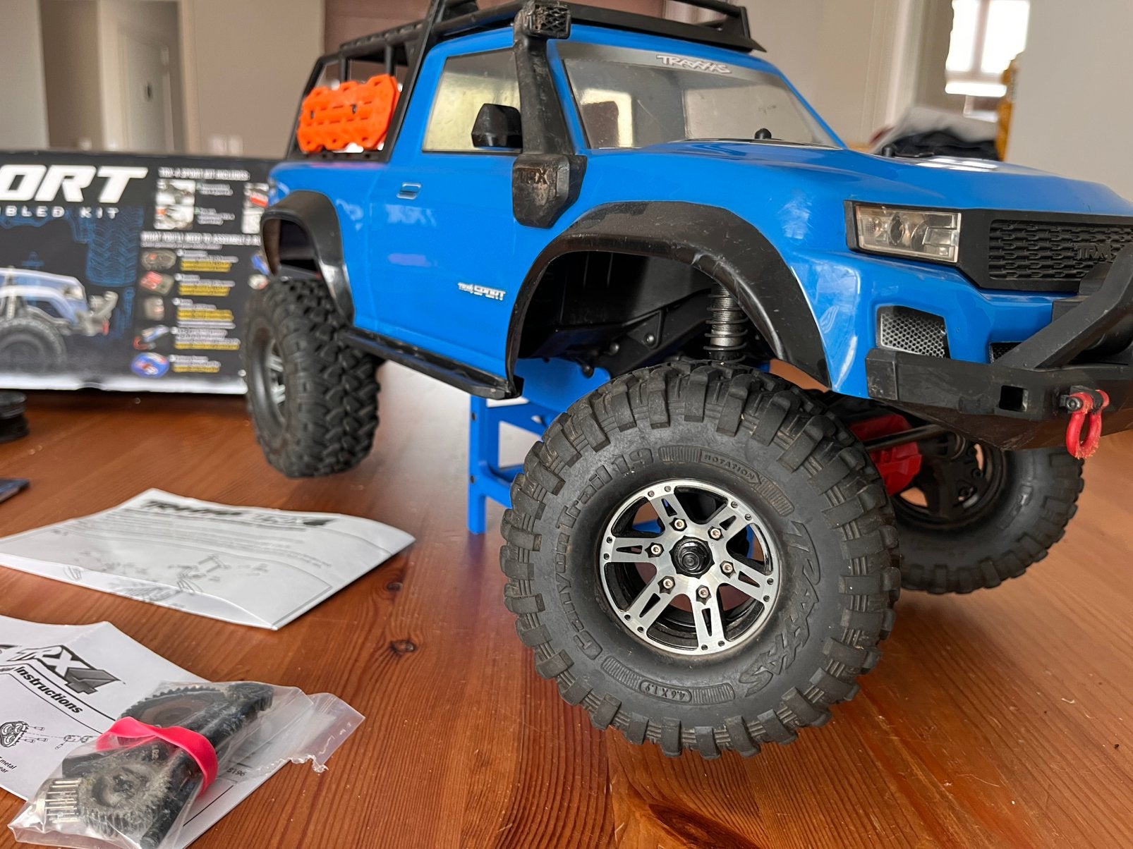 Traxxas trx4, Auto offroad, Zo goed als nieuw, Schaal 1:10, Ophalen