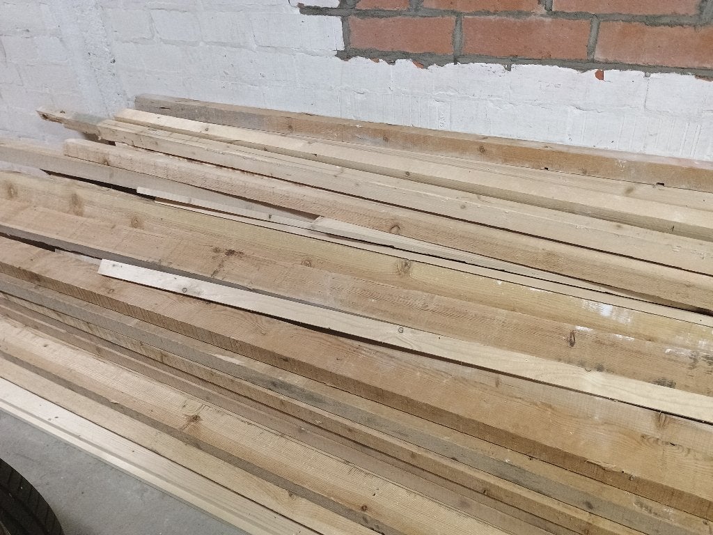 Gebruikt constructiehout te koop, Enlèvement, Utilisé