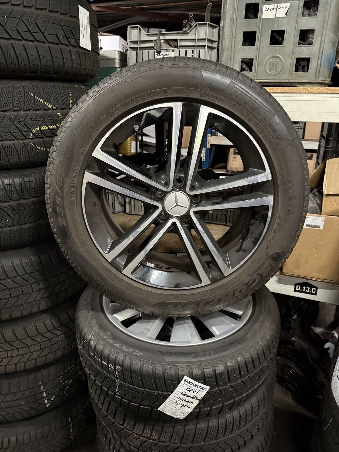 Winterset Mercedes GLC 19 inch, Autos : Pièces & Accessoires, Pneus & Jantes, Pneus et Jantes, Pneus hiver, -, Véhicule de tourisme