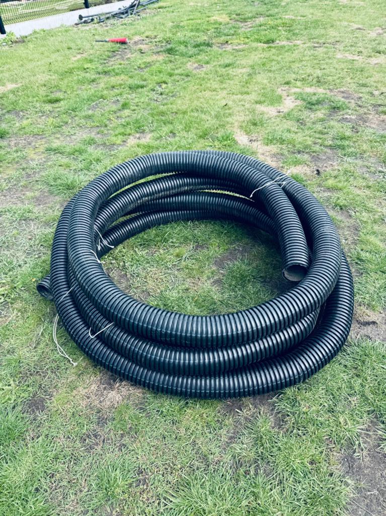 Zwarte PVC buis 23m 8,5cm diameter, Enlèvement, Neuf, PVC