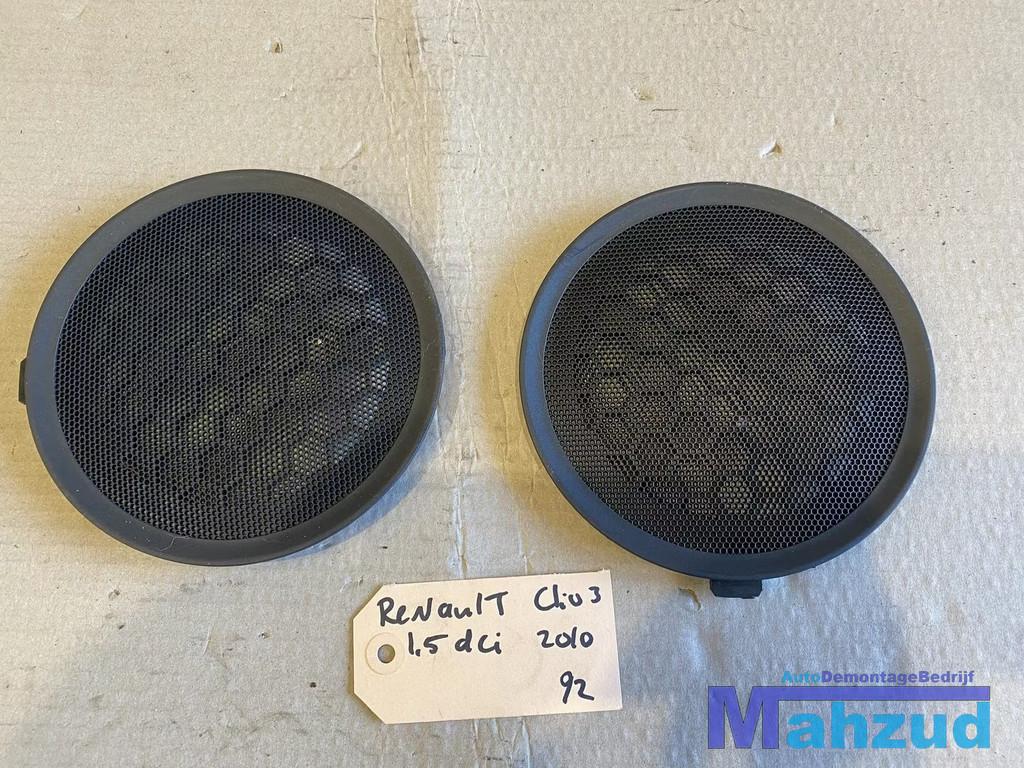 RENAULT CLIO 3 Speaker kap rechts links 8200294326, Fabrikant BV, Gebruikt, Info@fabrikant.eu, Fabrikantstraat 1
1000 AA  Amsterdam, NL