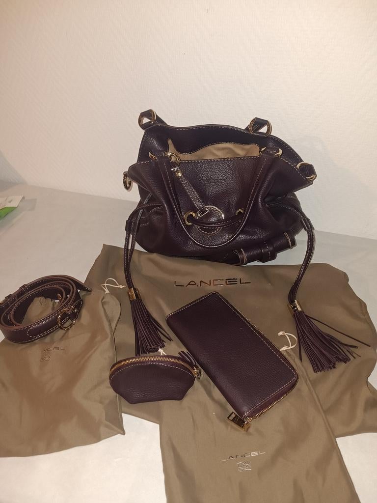 Lancel sac et accessoires + housse, Enlèvement