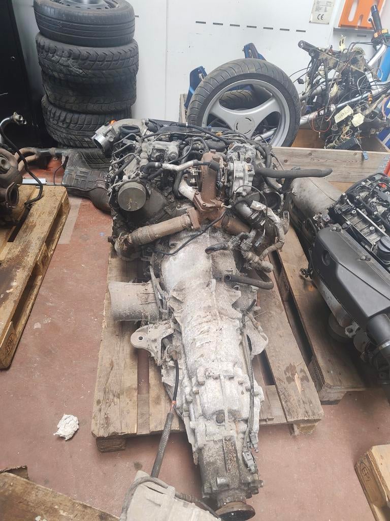 Audi V6 motor, Ophalen, Audi