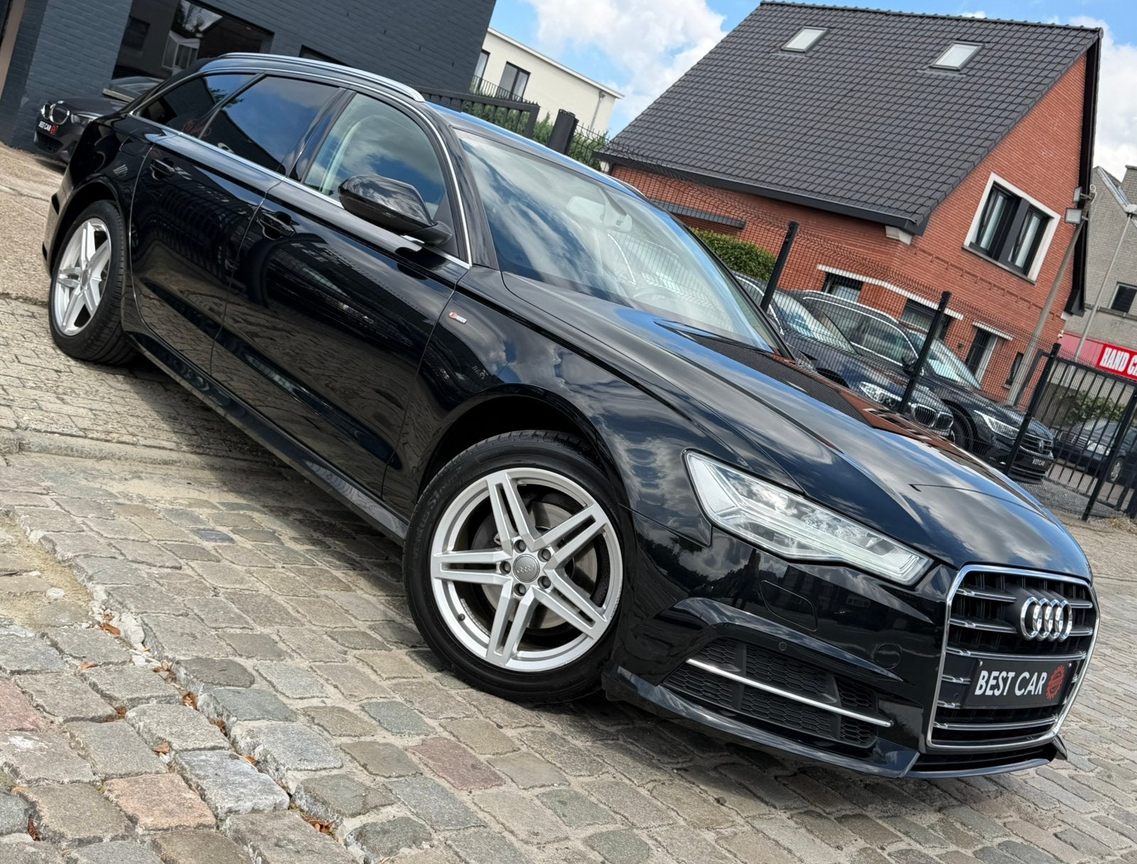 Audi A6 2.0TDi * S Line * Euro6B, Automaat, 4 cilinders, Zwart, 115 g/km