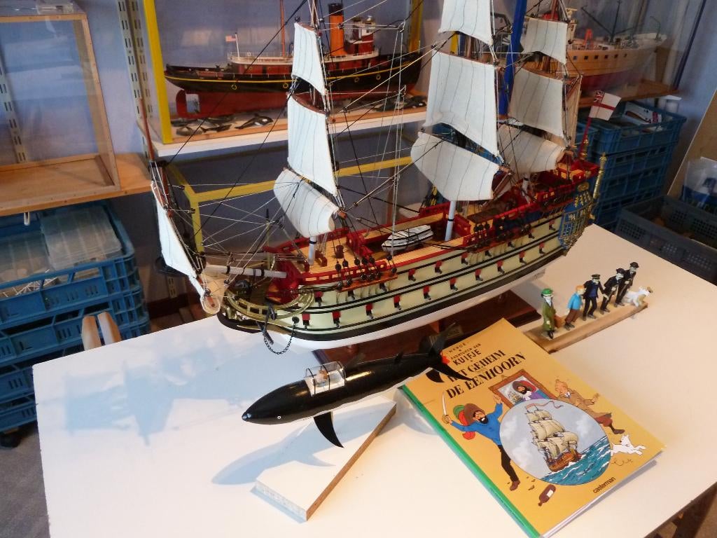 De Eenhoorn-Haai-Kuifje, Hobby en Vrije tijd, Ophalen, Nieuw, Groter dan 1:32, Overige merken