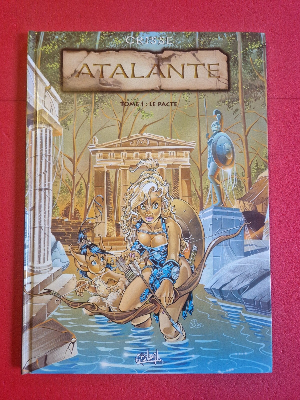 bd atalante 1,avec ex libris num et signé, Enlèvement ou Envoi