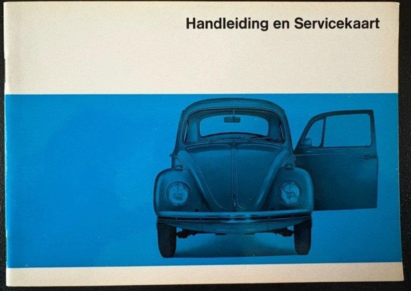 Handleiding VW Kever augustus 1967 / käfer /coccinelle, Ophalen of Verzenden