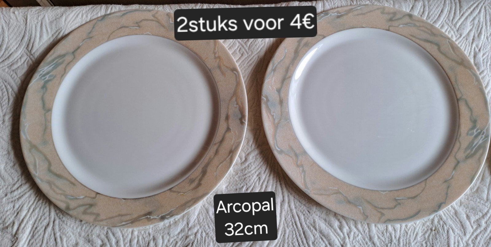 Arcoapal borden, Antiek en Kunst, Ophalen of Verzenden
