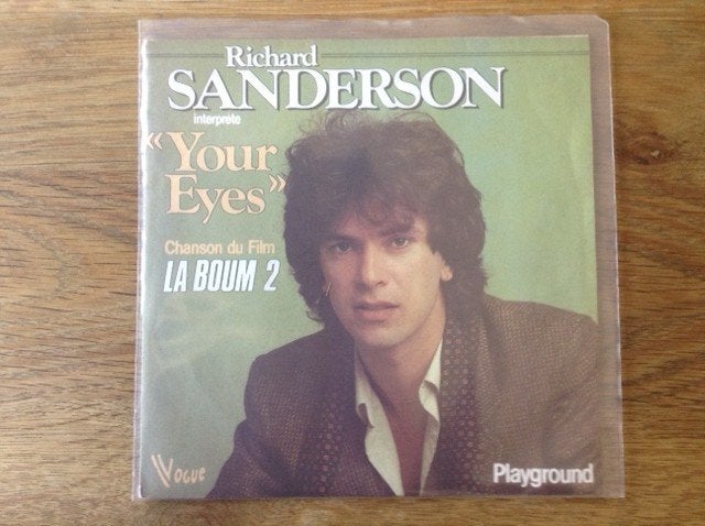single richard sanderson, CD & DVD, Enlèvement ou Envoi, Musique de films et Bande son, Housse de protection extérieure, 7 inch