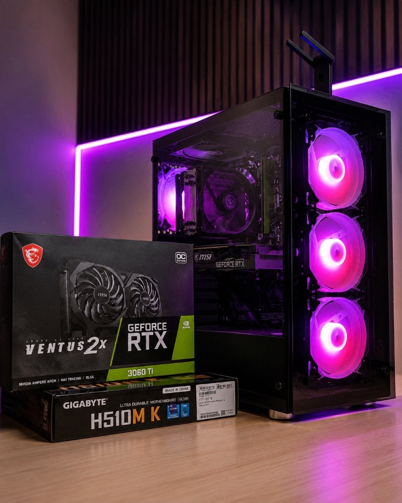 RTX 3060 Ti Gaming PC | i7-10700 | 32GB RAM | RGB Case, 2 tot 3 Ghz, 32 GB, Nieuw, Ophalen of Verzenden