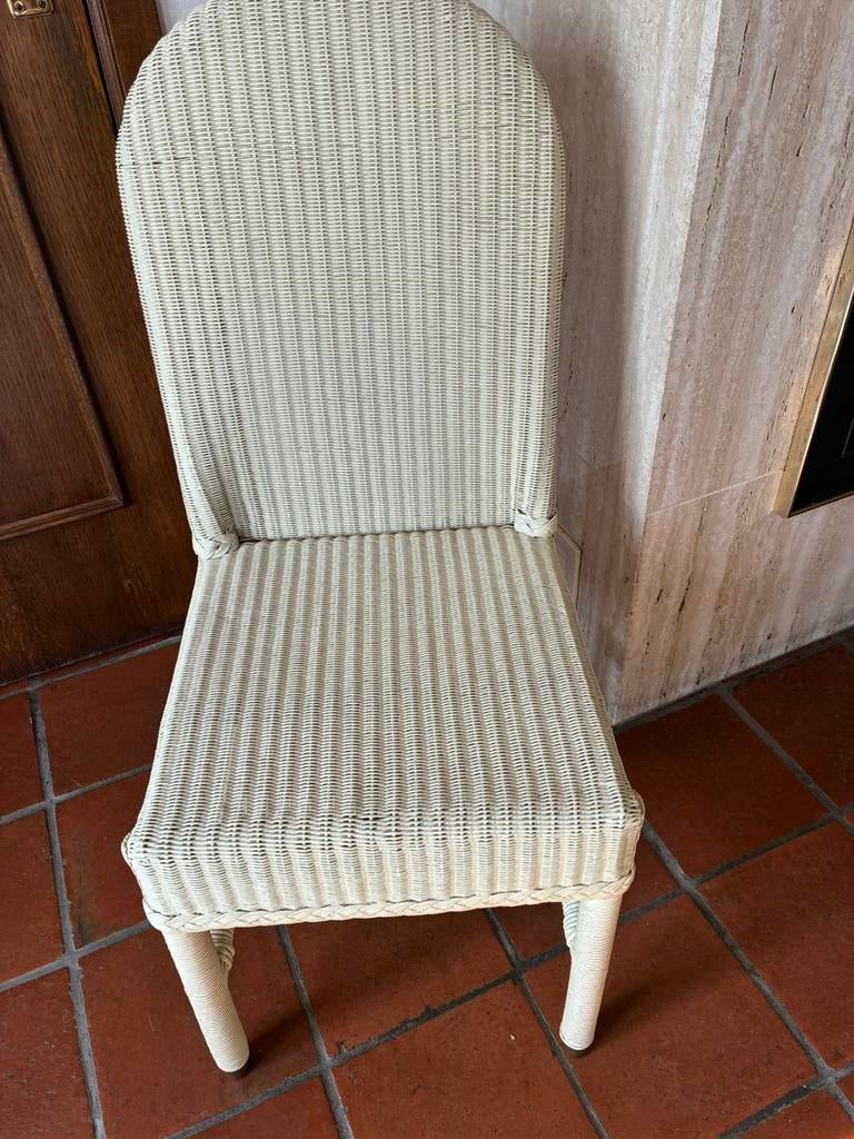 6 lloyd loom stoelen, Ophalen, Gebruikt, Overige kleuren, Landelijk