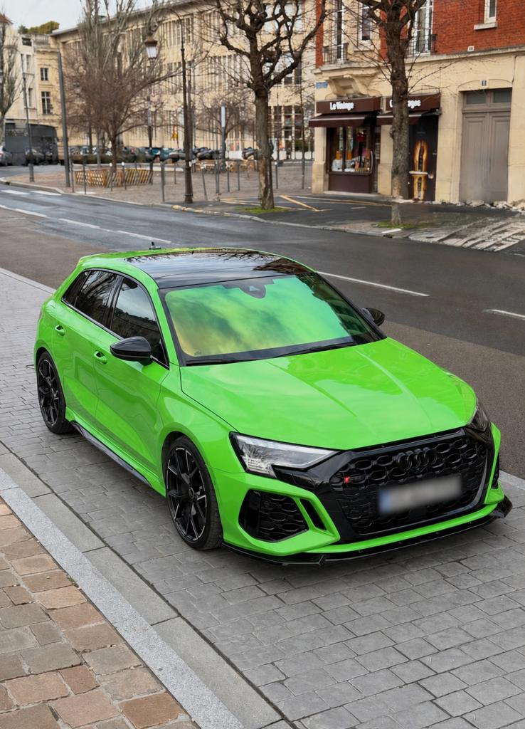AUDI RS3  L’INCROYABLE HULK, Auto's, Automaat, RS3, Leder, Particulier