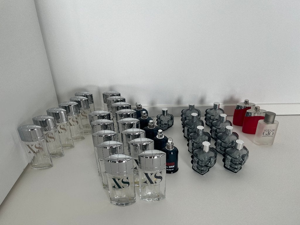 Parfumflesjes (leeg), Verzamelen, Ophalen, Gebruikt, Parfumfles