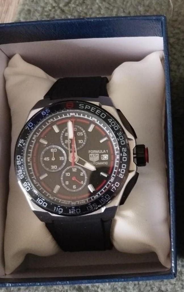 TAG Heuer Formula 1 Chronograph 44mm automatic, Staal, Polshorloge, Nieuw, Kunststof