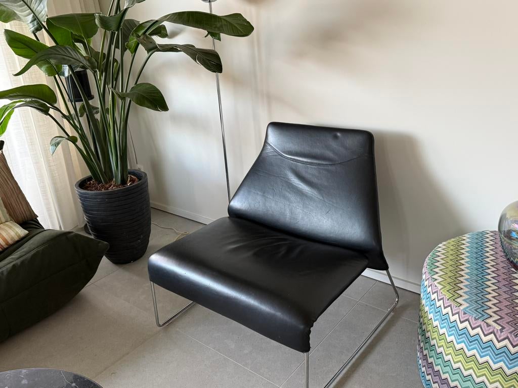 B&B Italia Lazy Lounge Chair, Ophalen, Gebruikt, Minder dan 75 cm, Design
