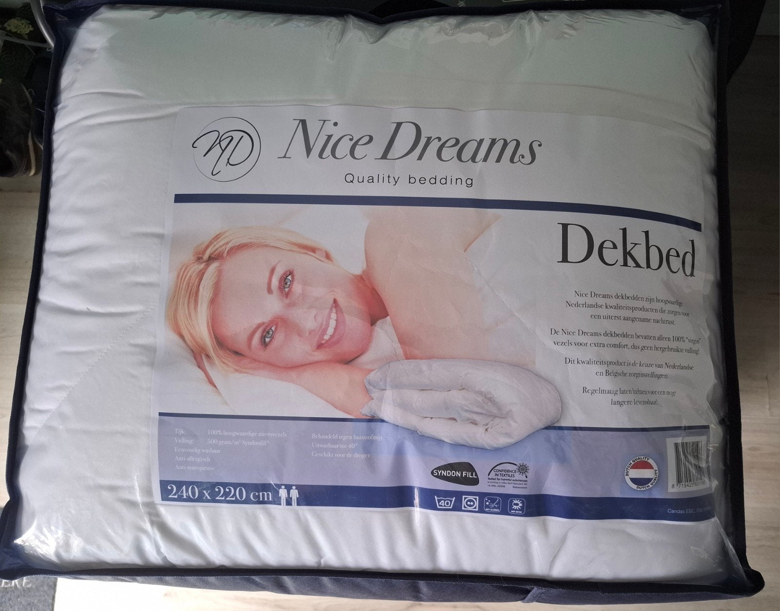 NIEUW in verpakking: Dekbed 240 x 220 cm, Ophalen