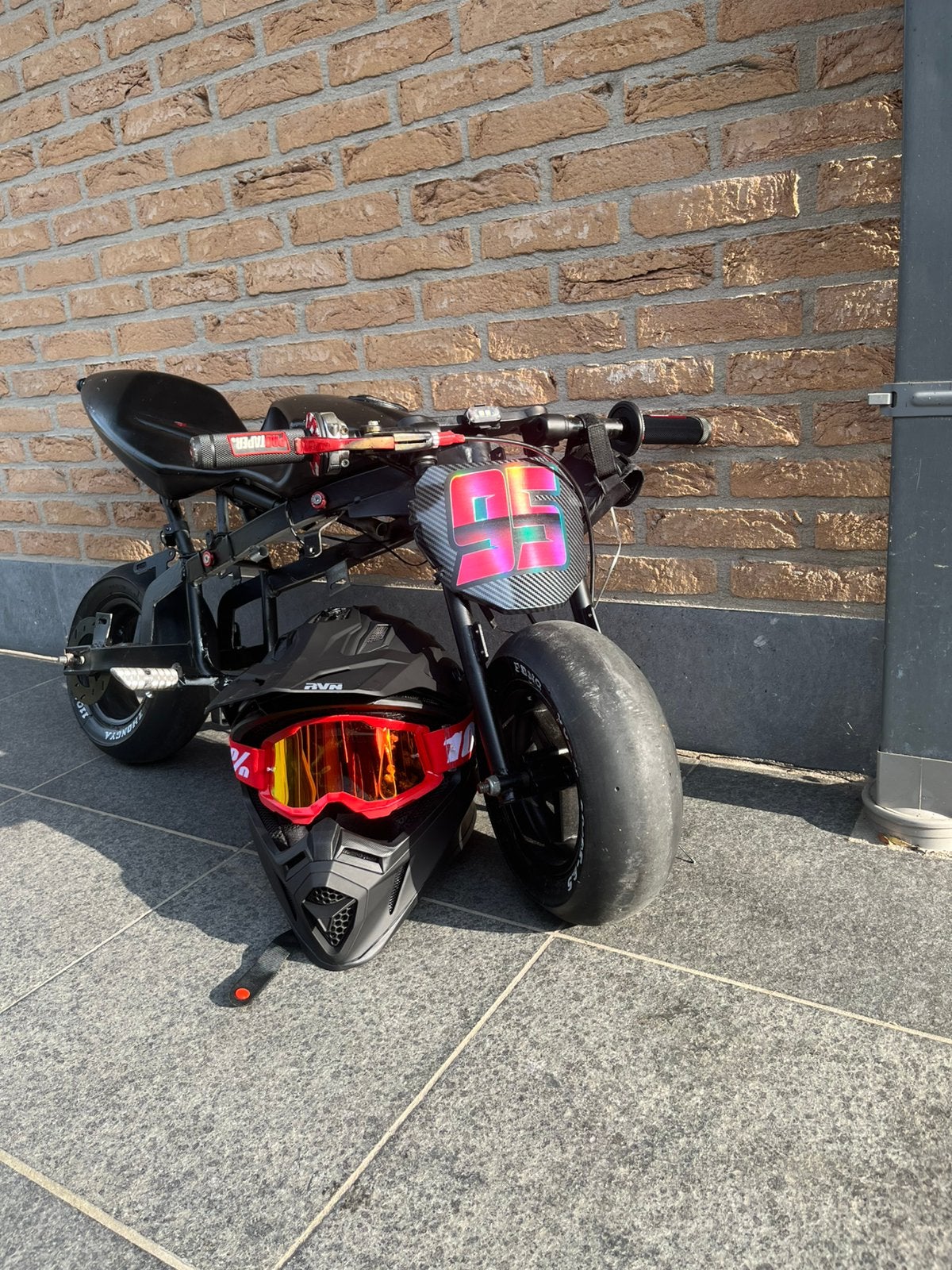 Pocket bike frame, Ophalen of Verzenden, Zo goed als nieuw, Schijfrem, Pitbike