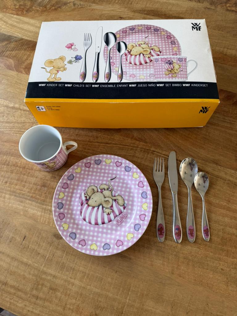 WMF kinder set Lillebi design by Steinbeck, Ophalen, Gebruikt, Porselein