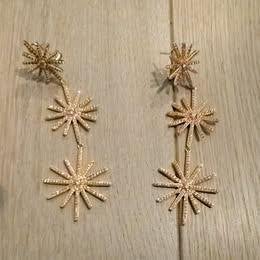 Orus Bijoux, nieuwe gouden Comet-oorbellen, Ophalen, Nieuw, Knopjes of Stekers, Goud