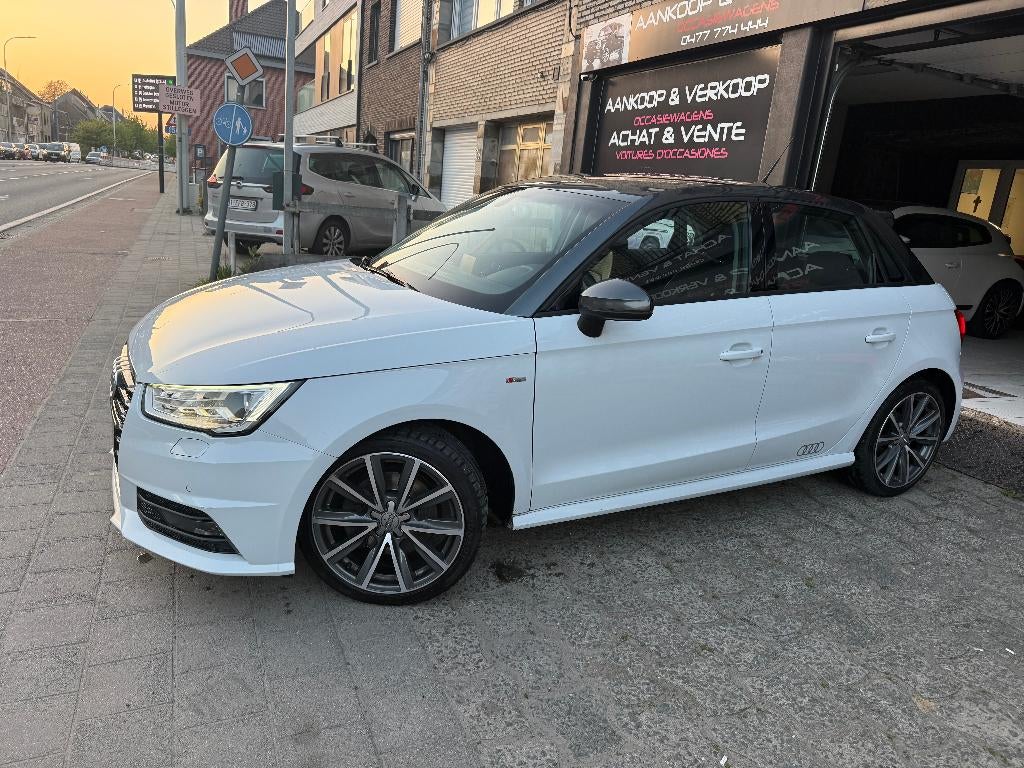 Audi A1 1.4TFSI automatique 2x S-Line Full Options, Auto's, Audi, Automaat, A1, Zwart, Parkeersensor