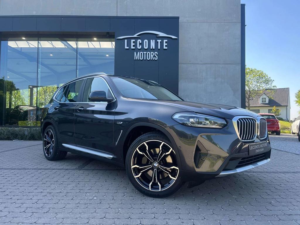 BMW X3 X3 2.0iA xDrive30 Sportzetels/Carplay/360'CAM/Trekhaa, Cuir, Argent ou Gris, Achat, Euro 6